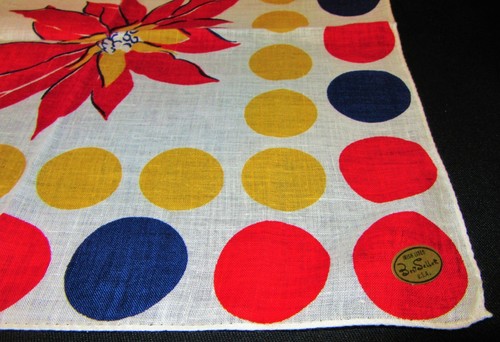 Vintage hankie irish linen - hankie,