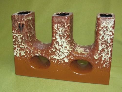 Otto pottery vase - otto, lava