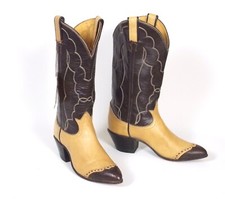 Tony Lama Tu-Tone Cowboy Boots