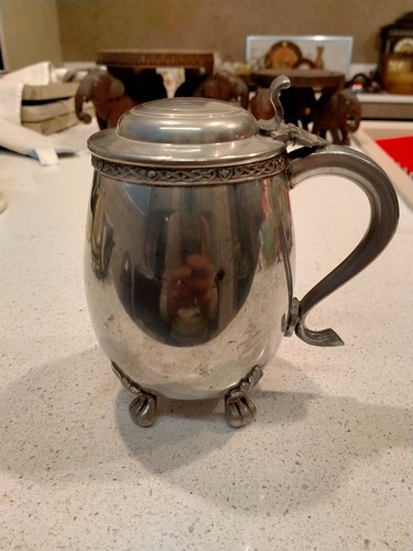 Vintage antique pewter - antique,