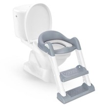 Kid Children Baby Potty Training Toilet Seat Toddler Urinal Chair Ladder Trainer