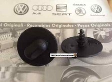 Genuine VW Audi Black Oval