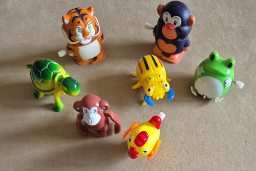 Animal wind toys monkey - wind,