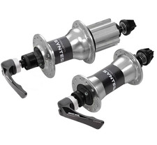 Miche Primato Syntesi Front and Rear Campagnolo Hubs Silver 32 hole