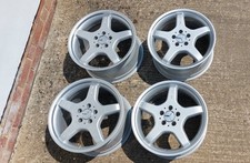 Mercedes R230 SL, Full Set of  8.5Jx18 ET30 +9.5Jx18 ET33 AMG Alloys, Refurb'd