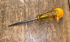 VINTAGE 7” SCRATCH AWL PIERCING AWK CK TOOLS CARPENTER COBBLER OLD TOOLS