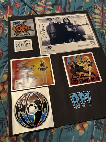 Afi full band signed - afi,