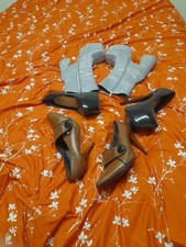 Womans Heels Shoes And Silver