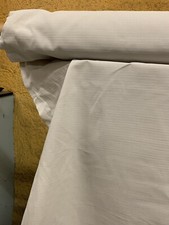 4 Metres Ecru Upholstery Curtain Weight Fabric Stiffened 140cm Wide Roll End B22