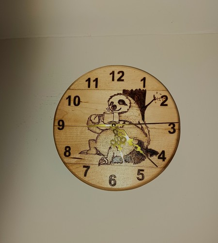 Beautiful handmade clock made - beautiful,