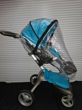 New RAINCOVER PVC Zipped to fit Stokke Xplory Pushchair Seat Unit & Carrycot