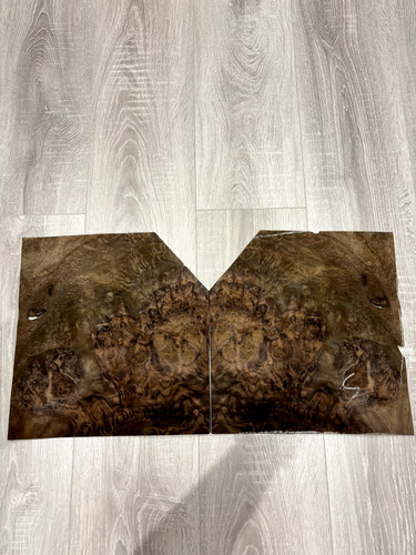 Burr walnut natural wood - walnut, 2