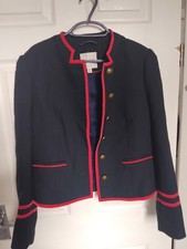 Boden Navy and Red Stripe