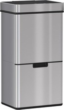 HOMCOM 72L Recycling Sensor
