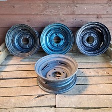 Reclaimed 11" Steel Trailer Wheel Rim | Good Condition | Also Use As Planter 