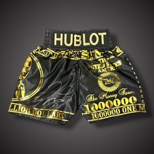 Floyd Mayweather Hand “Hoblot” Boxing Shorts £599  The Money Team