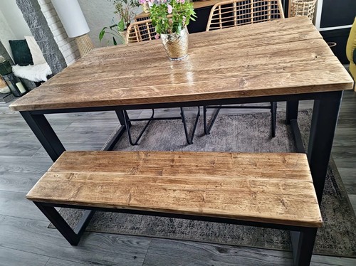 Square frame rustic industrial - square,