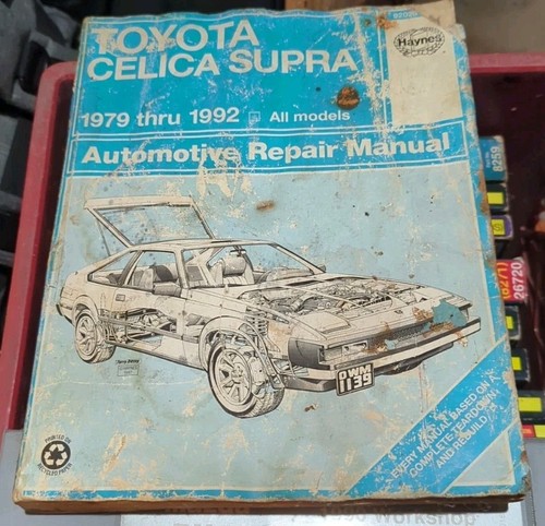 Toyota celica supra haynes - celica,