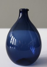 Timo Sarpaneva  iittala, Lintupullo bird vase, blue signed Scandi Finland ?? 
