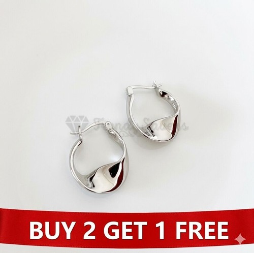 925 sterling silver - silver, twisted