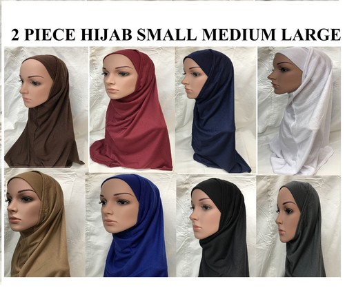 Piece hijab two bonnet - piece,