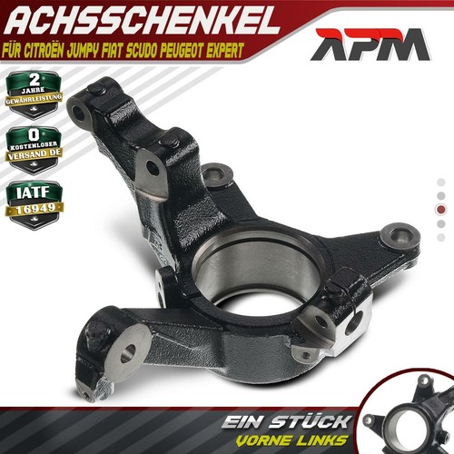 Left front wheel hub knuckle - left,