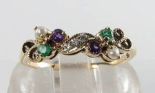 SUFFRAGETTE 9K 9CT GOLD