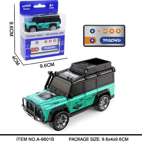Mini car trasped 64 - car, scale
