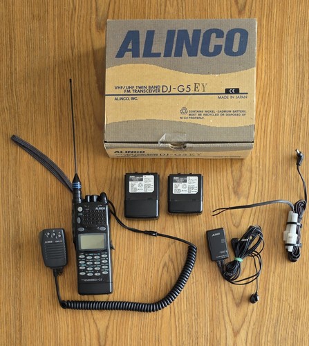 Alinco vhf uhf am - dj-g5, fm