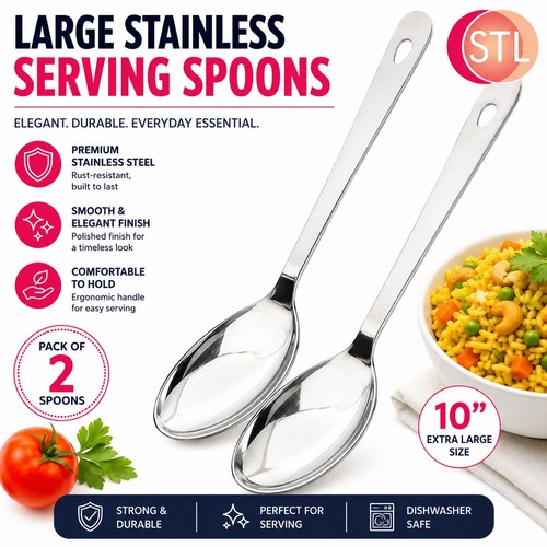 2x10 large stainless steel - large,