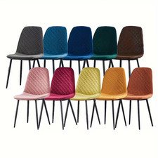 Set of 2/4/6 Velvet/Suede/PU