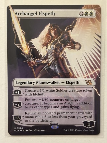 Archangel elspeth mtg showcase - archangel,