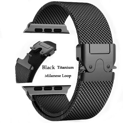 Milanese loop titanium - milanese,