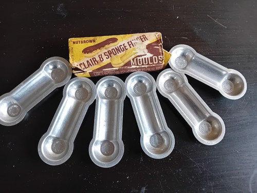 Vintage nutbrown aluminium - vintage,