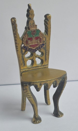 Vintage brass miniature - brass,