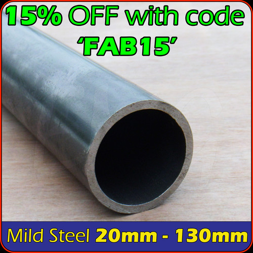 Mild steel pipe round - mild,