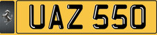 DATELESS Number Plate UAZ