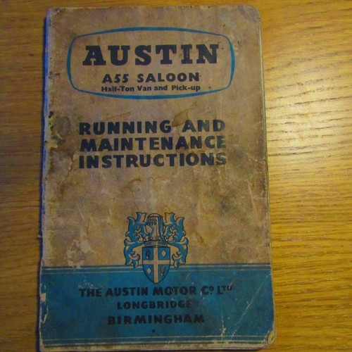 Austin a55 saloon van - austin,