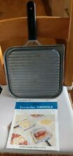 Vintage Aluminium Grill Griddle Pan 1950s Dandy RARE Two in One Home Camp Boat