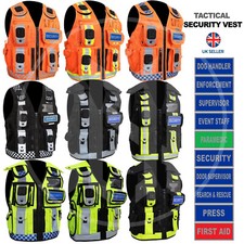 Viz security vest tactical - security,