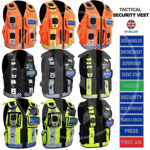 Viz security vest tactical - vest,