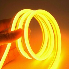 1-5M Waterproof LED Strip Neon Flex Rope Light Sign 12V Flexible DIY Lighting UK