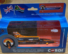 corgi bloodhound 1000 mph land speed record car car mint boxed 1.50
