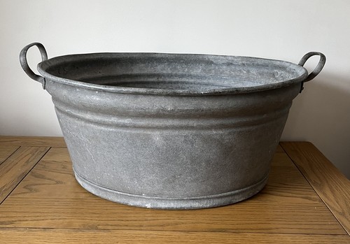 Vintage antique old galvanised - antique,