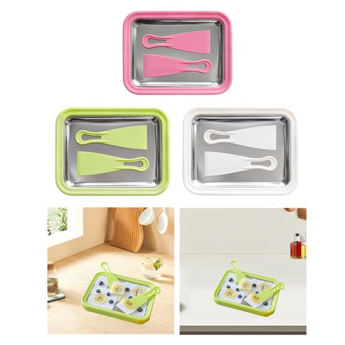 Ice cream plate - maker,