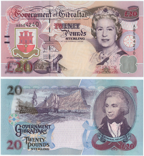 Gibraltar pounds 2006 - 20, (p33)