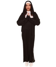 Women's Nun Costume – Black