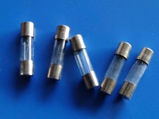 5x 1 Amp 20MM GLASS FUSE A AMP