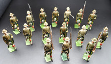Vintage Britain's Kilted Capetown Highlanders x16 soldiers circa 1940