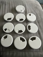 Desk Cable Tidy Set Grommet Insert - Cable Outlet Ø 80mm Diameter